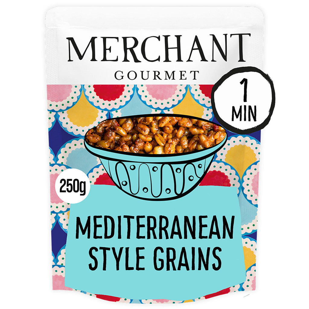 Merchant Gourmet Moreish Mediterranean Style Grains With Tomato & Olive 250g