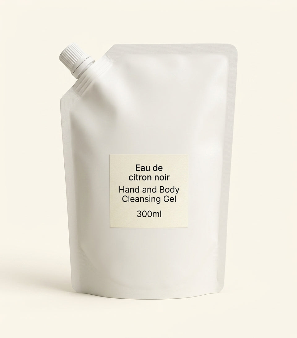 Hermès Citron Noir cleansing gel refill 300ml (British brand)