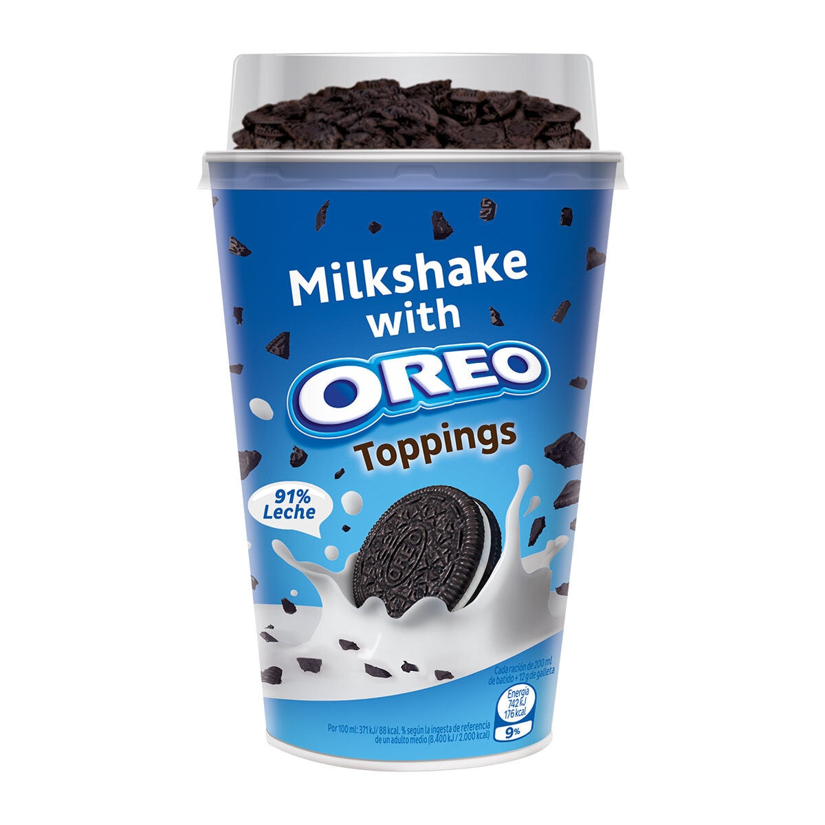 Oreo Milkshake with Oreo Topping 10 x 200ml (British brand)