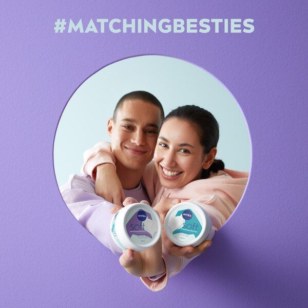 Nivea Soft Matching Besties Moisturiser Cream 200Ml