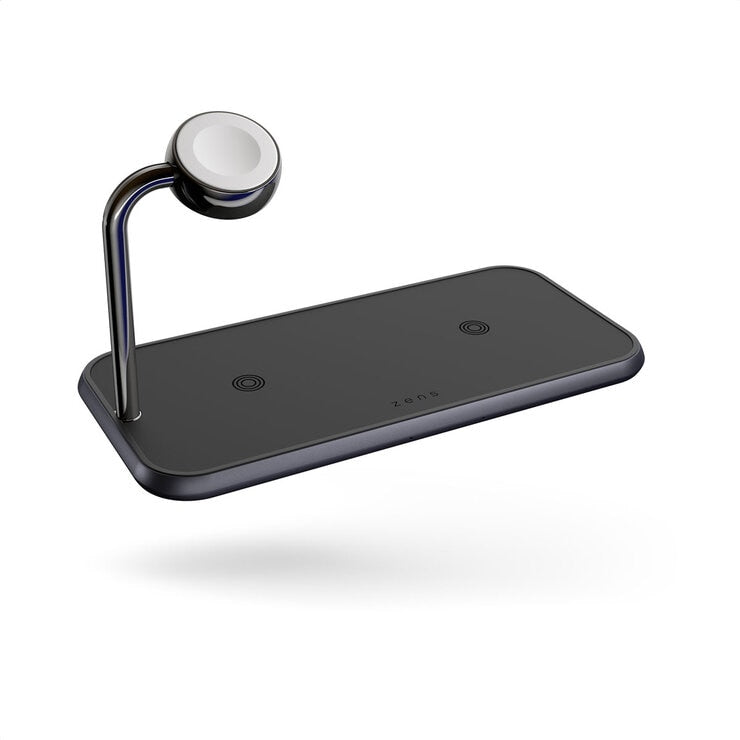 Zens Aluminium Dual Plus Watch Charger, imported from the UK