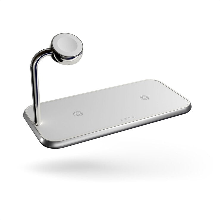 Zens Aluminium Dual Plus Watch Charger, imported from the UK