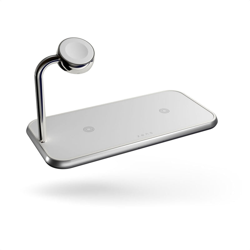 Zens Aluminium Dual Plus Watch Charger, imported from the UK