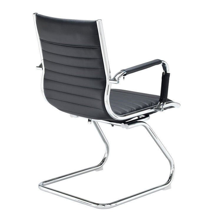 Dams Bari cantilever visitors chair black, UK version