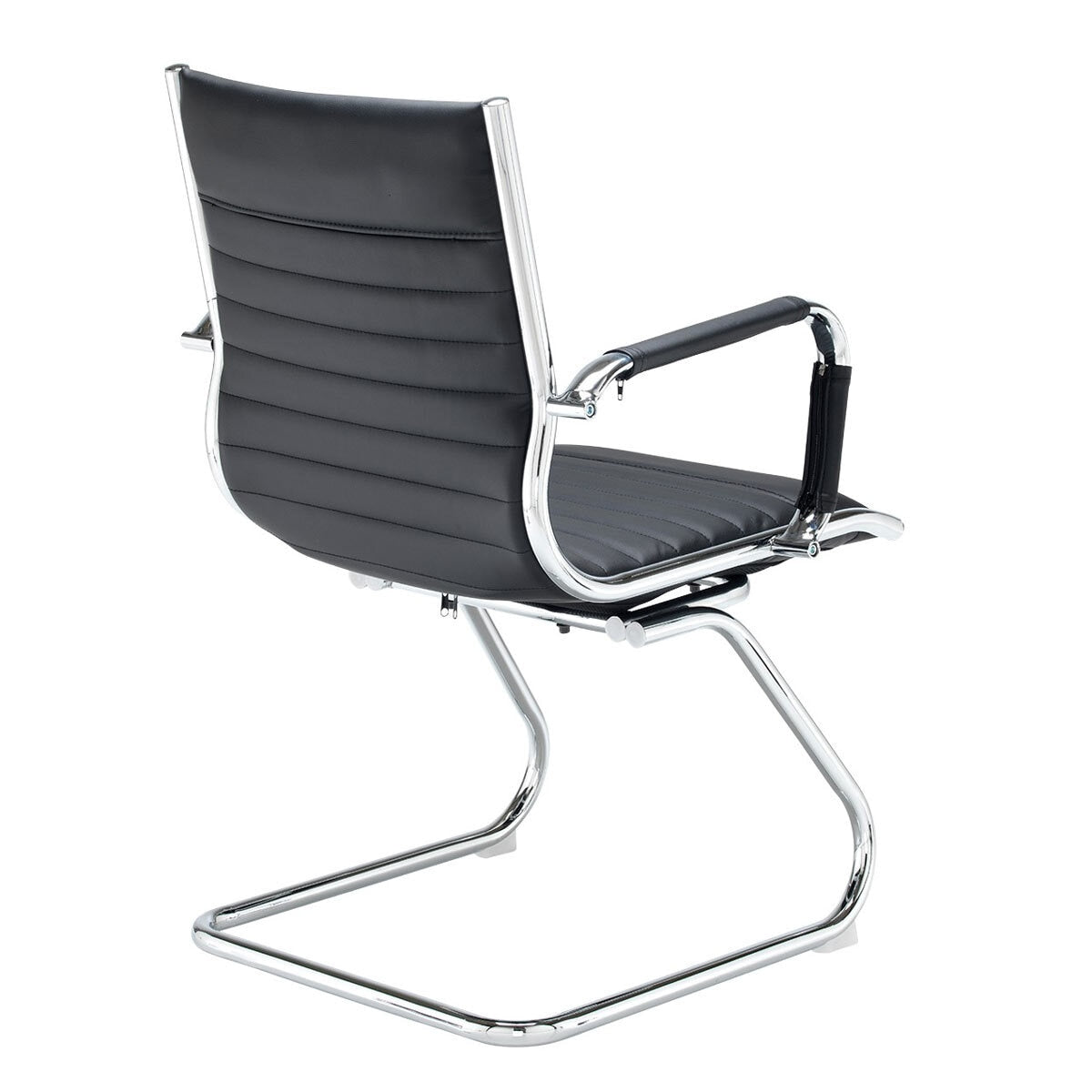 Dams Bari cantilever visitors chair black, UK version