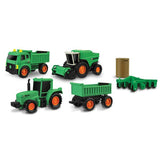 Nikko Mini Farm Trucks 5 pack toy, UK version