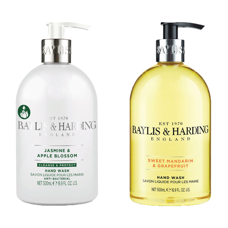 Baylis & Harding Hand Wash with 2 varieties 4 x 500ml - British product