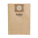 DEWALT vacuum filter bags 3-pack, imported from the UK