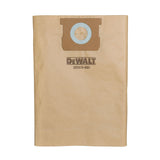 DEWALT vacuum filter bags 3-pack, imported from the UK