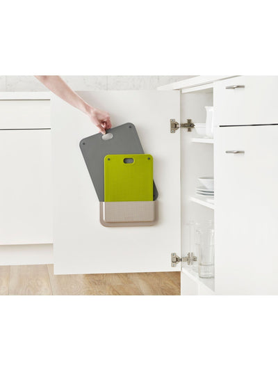 Next Joseph Joseph Green DoorStore Chopping Boards, Set of 2- Buy online at McGrocer
