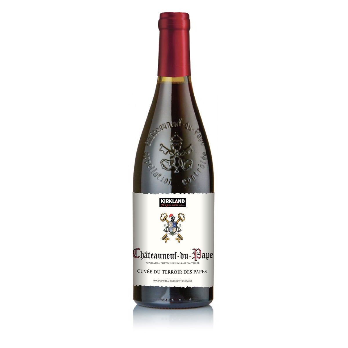 Kirkland Signature red wine 2024 vintage 75cl (British brand)
