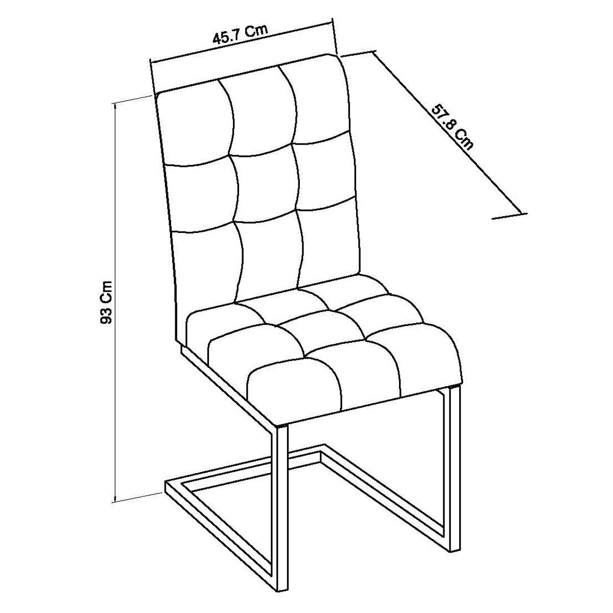 Bentley Designs dining chair mottled black faux leather, imported from the UK