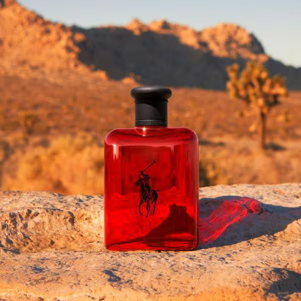 Ralph Lauren Polo Red Eau de Toilette 75ml, imported from the UK