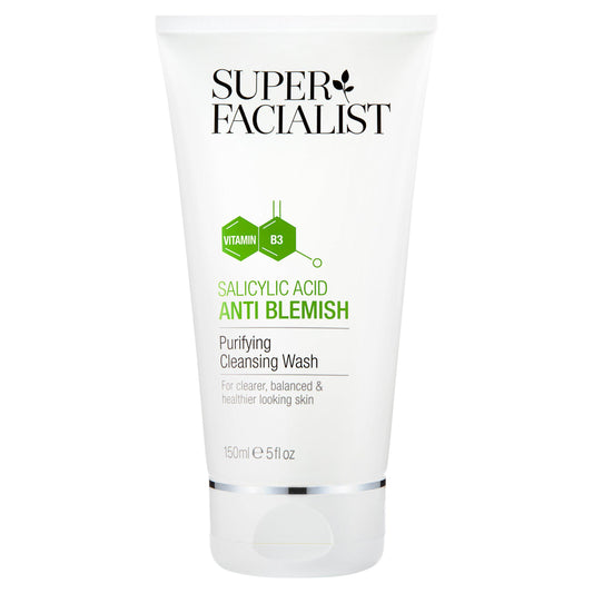 Super Facialist Purifying Cleansing Wash 150ml Acne & problem skin Sainsburys   