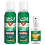 Jungle Formula Insect Repellent Pack, 2 x 125ml and 1 x 60ml GOODS Costco UK