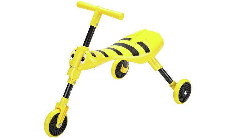 Scuttlebug Bumble ride-on yellow and black - British product