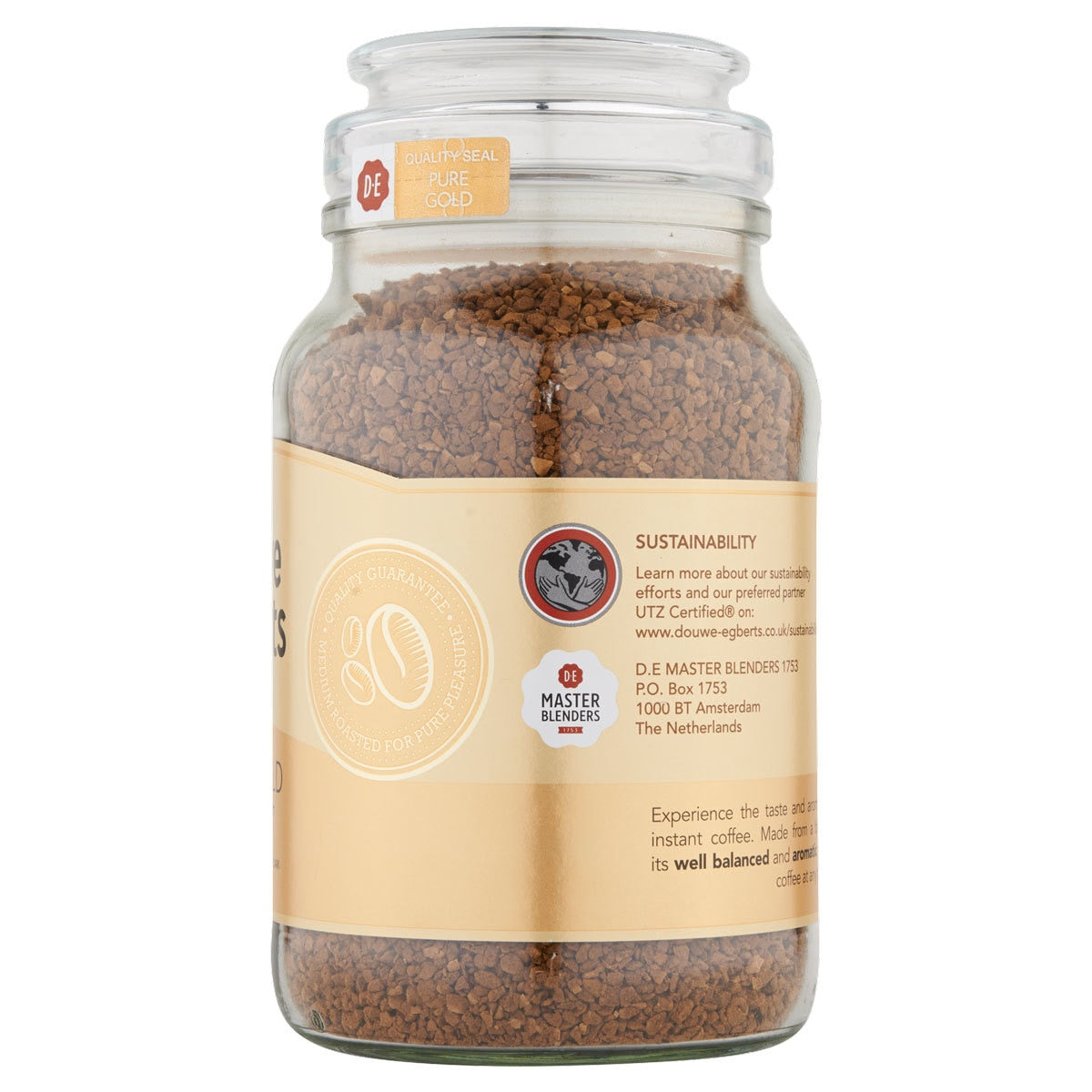 Douwe Egberts medium roast instant coffee granules 400g - British product