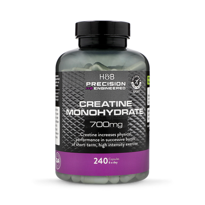 Holland & Barrett Creatine Monohydrate Capsules 700mg, 240 Count- Buy online at McGrocer