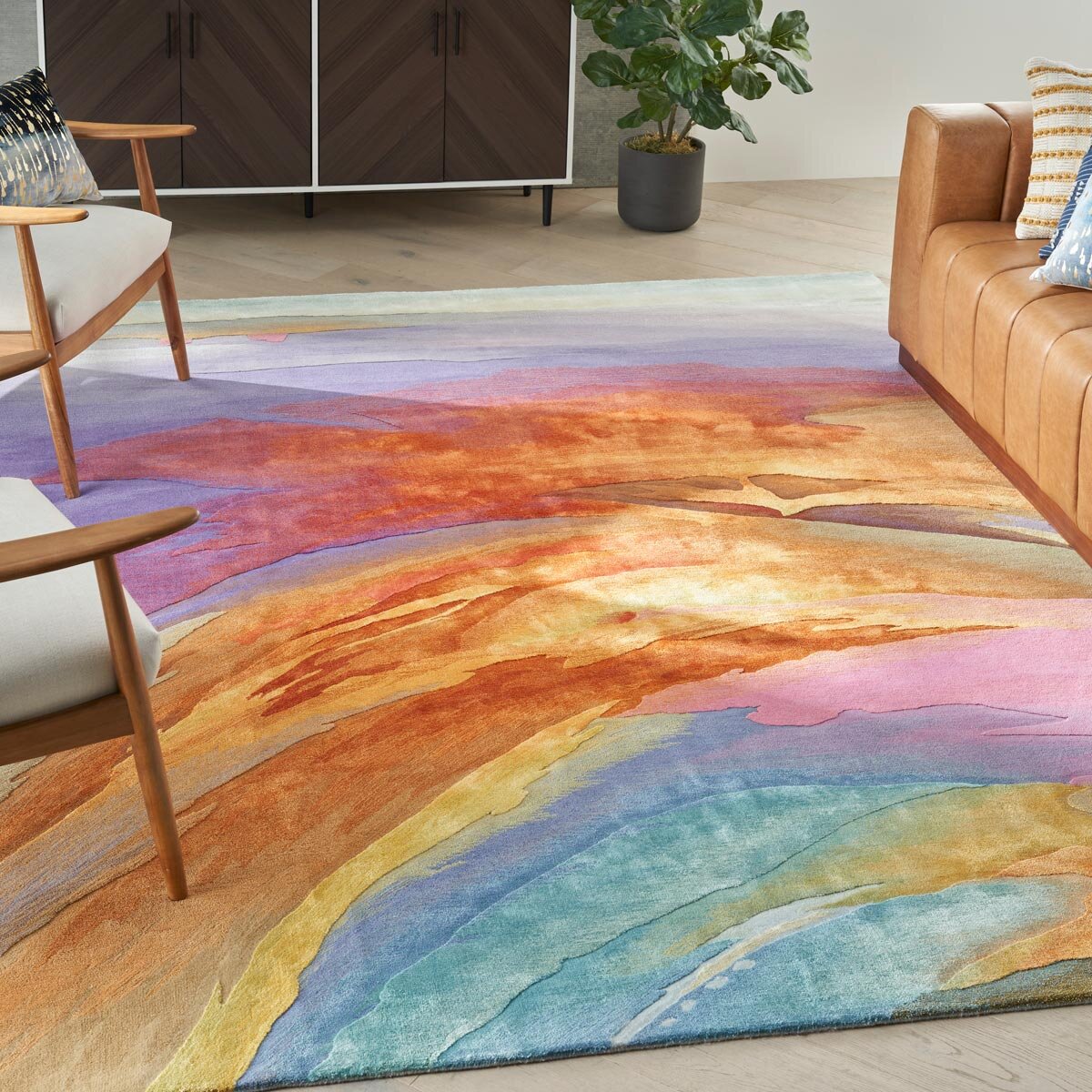 Prismatic Ombre Rug in 3 Sizes GOODS Costco UK