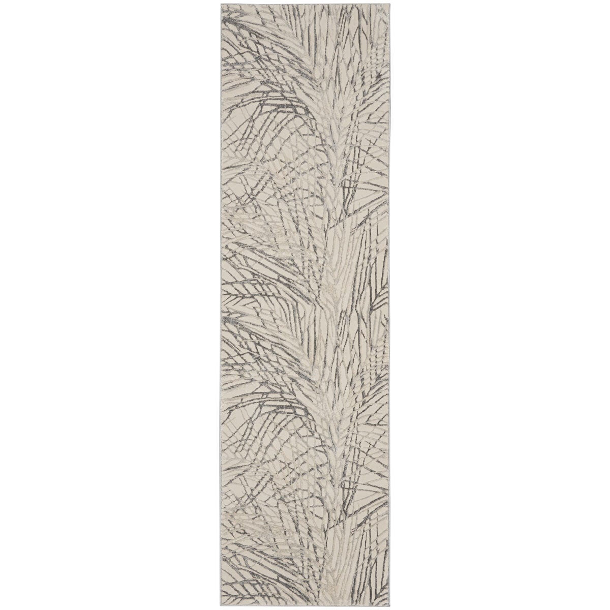 Nourison Ivory Grey runner rug 66 x 236 cm, imported from the UK