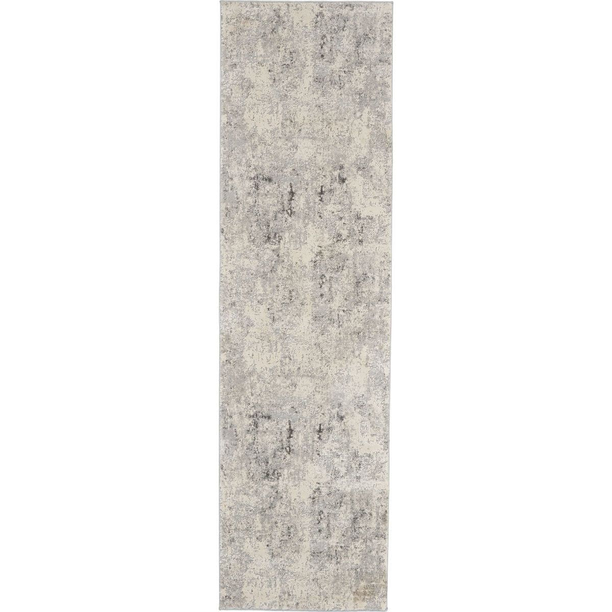 Rustic Textures Mottled Grey Runner, 66 x 236 cm GOODS Costco UK