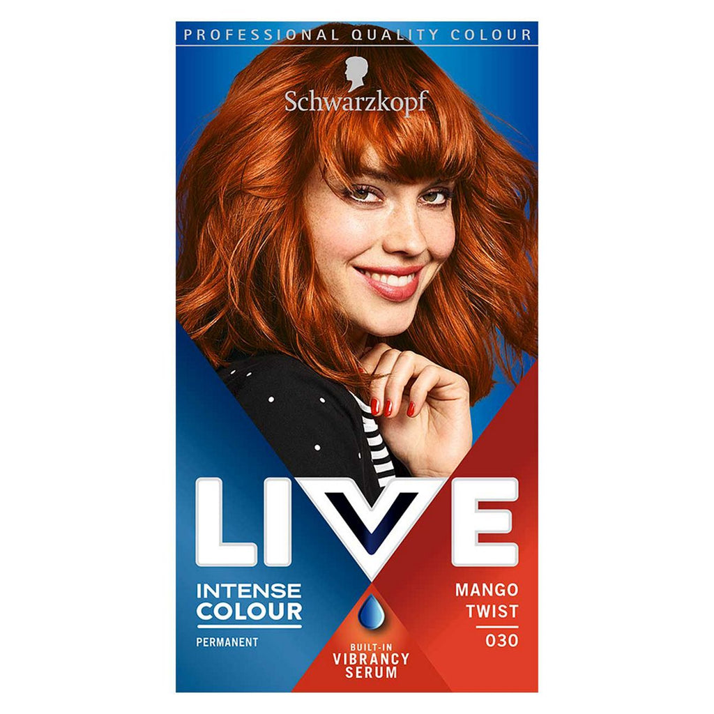 Schwarzkopf LIVE Mango Twist 030 Permanent Hair Dye