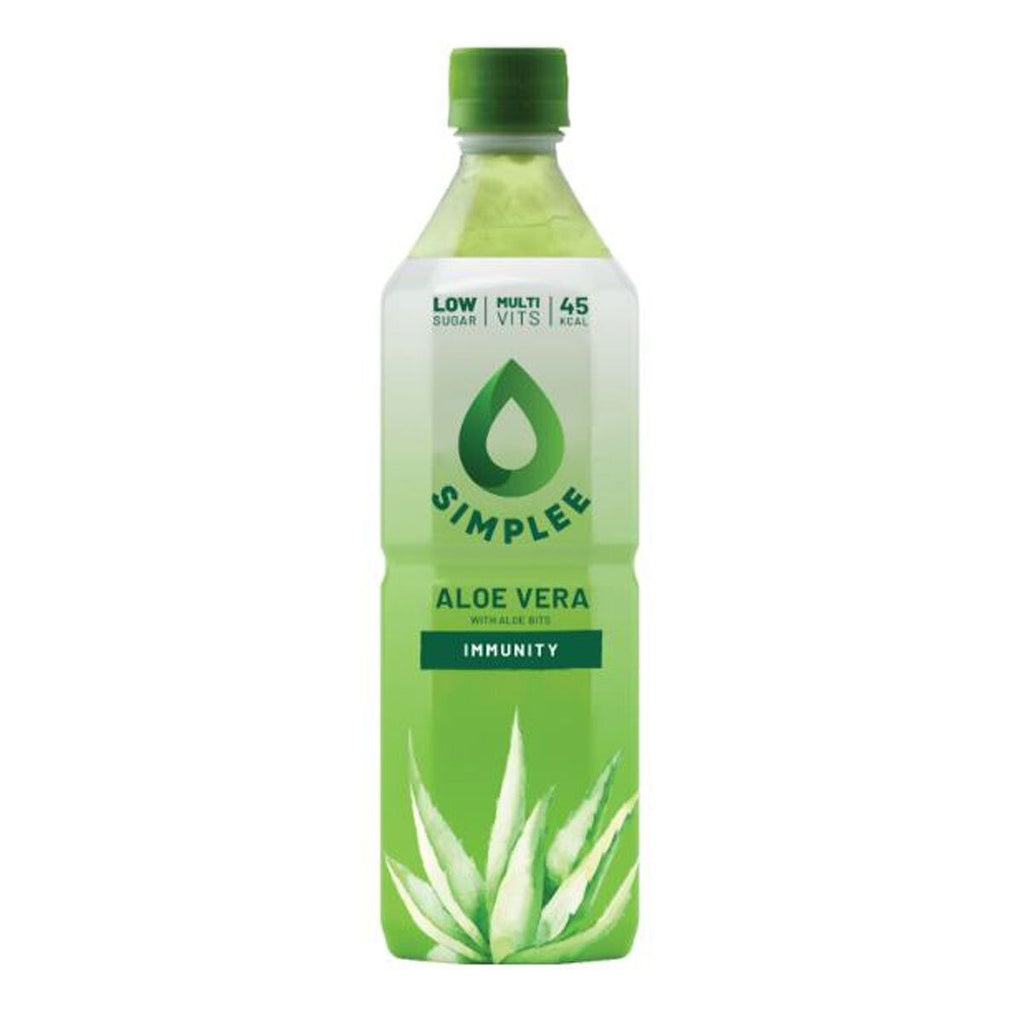 Simplee Aloe Vera Drink With Bits, 12 x 500ml