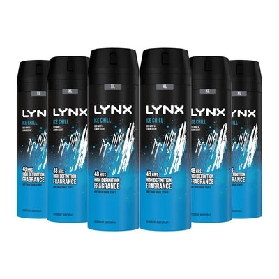 Costco UK Lynx Ice Chill Body Spray 6 x 200ml- Acheter en ligne sur McGrocer