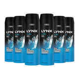 Lynx Ice Chill Body Spray 6 x 200ml