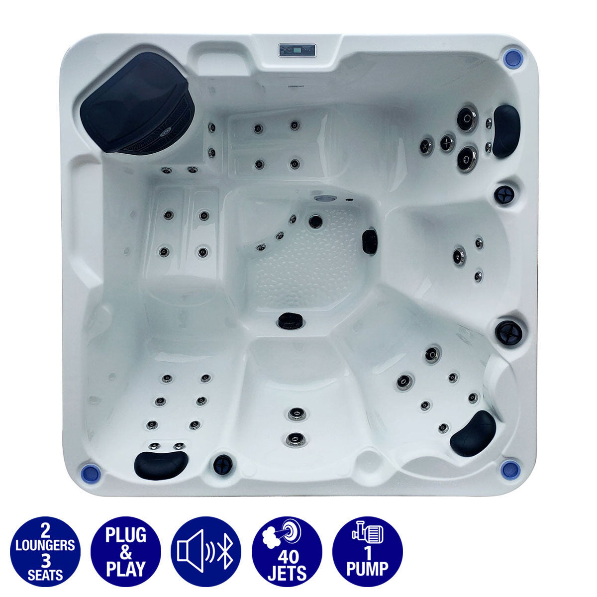 Platinum Spas Trident 40-Jet 5 Person Hot Tub - Delivered and Installed GOODS Costco UK