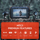 Rexing MTC1 Dual Camera Motorcycle Dash Cam, imported from the UK
