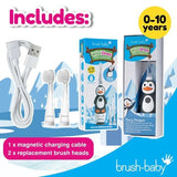 Brush Baby WildOnes™ Penguin Kids Rechargeable Toothbrush GOODS Superdrug   