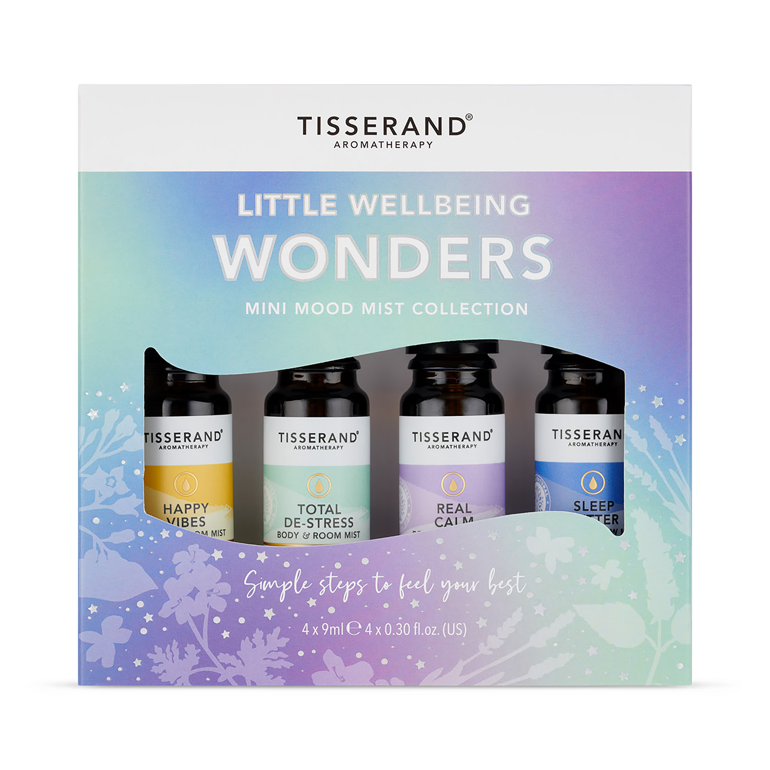 Little Wellbeing Wonders mini mist collection gift set, imported from the UK