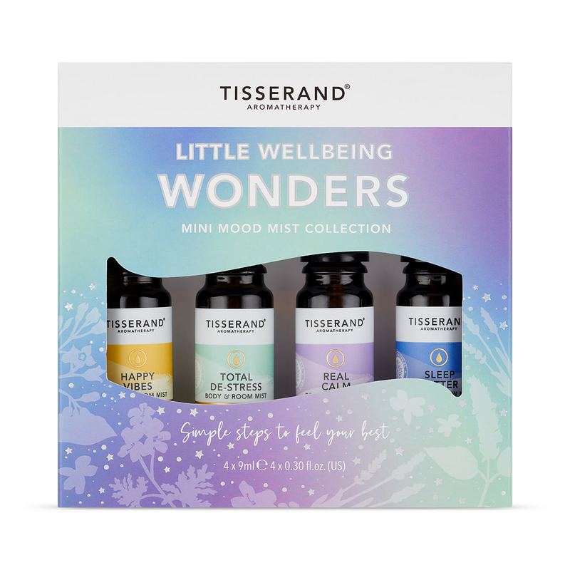 Little Wellbeing Wonders mini mist collection gift set, imported from the UK