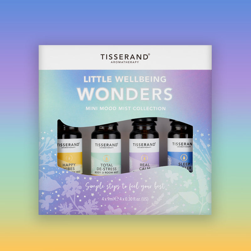 Little Wellbeing Wonders mini mist collection gift set, imported from the UK