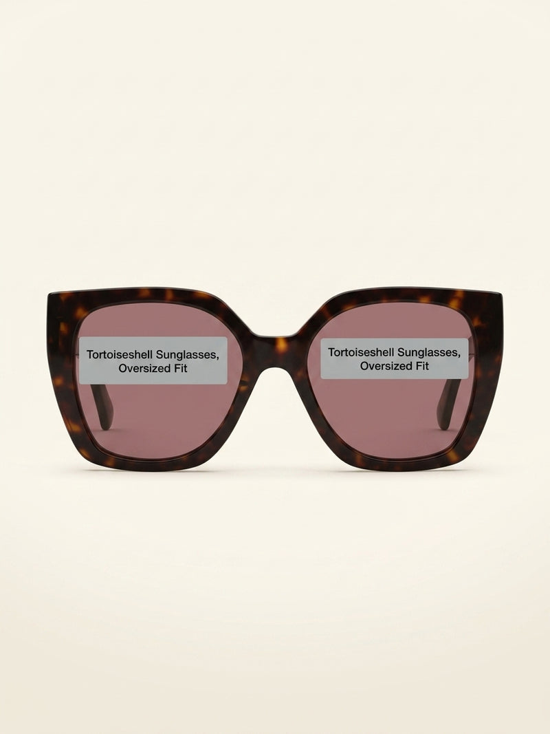 Gucci butterfly-frame acetate sunglasses with tortoiseshell pattern, (British brand)