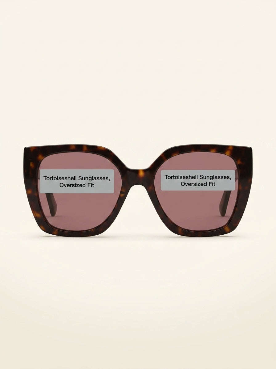 Gucci butterfly-frame acetate sunglasses with tortoiseshell pattern, (British brand)