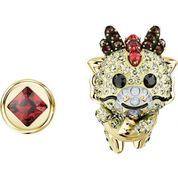 Swarovski gold Chinese zodiac earrings - British product