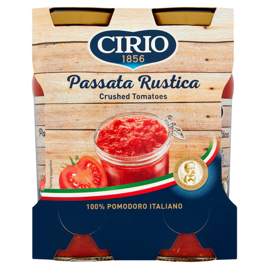 Cirio Passata Rustica Crushed Tomatoes 2x350g GOODS Sainsburys   