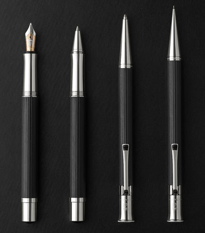 Harrods Graf von Faber-Castell Wood and Platinum-Plated Classic Propelling Ballpoint Pen- Online bei McGrocer kaufen