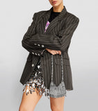 Rabanne chainmail nano bag in metal finish, UK version