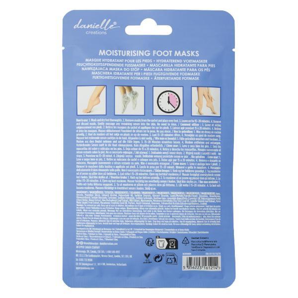 Danielle Creations moisturising foot mask 1 pair, imported from the UK
