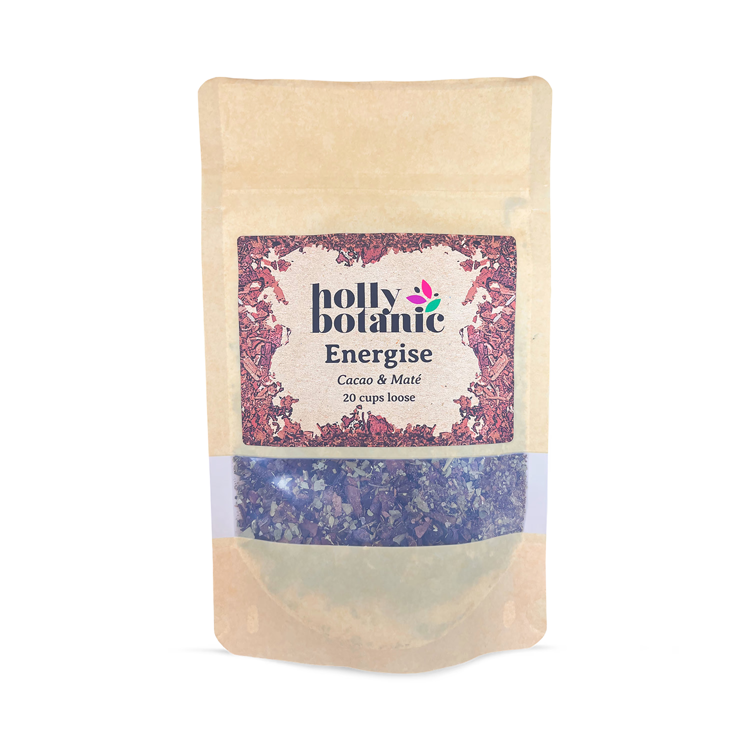 Holly Botanic Energise Tisane 20 cup loose, imported from the UK