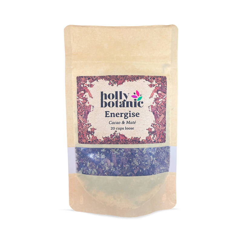 Holly Botanic Energise Tisane 20 cup loose, imported from the UK