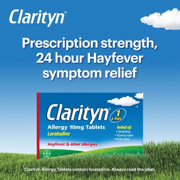 Clarityn Allergy & Hayfever Prescription Strength 30 Tablets GOODS Superdrug   