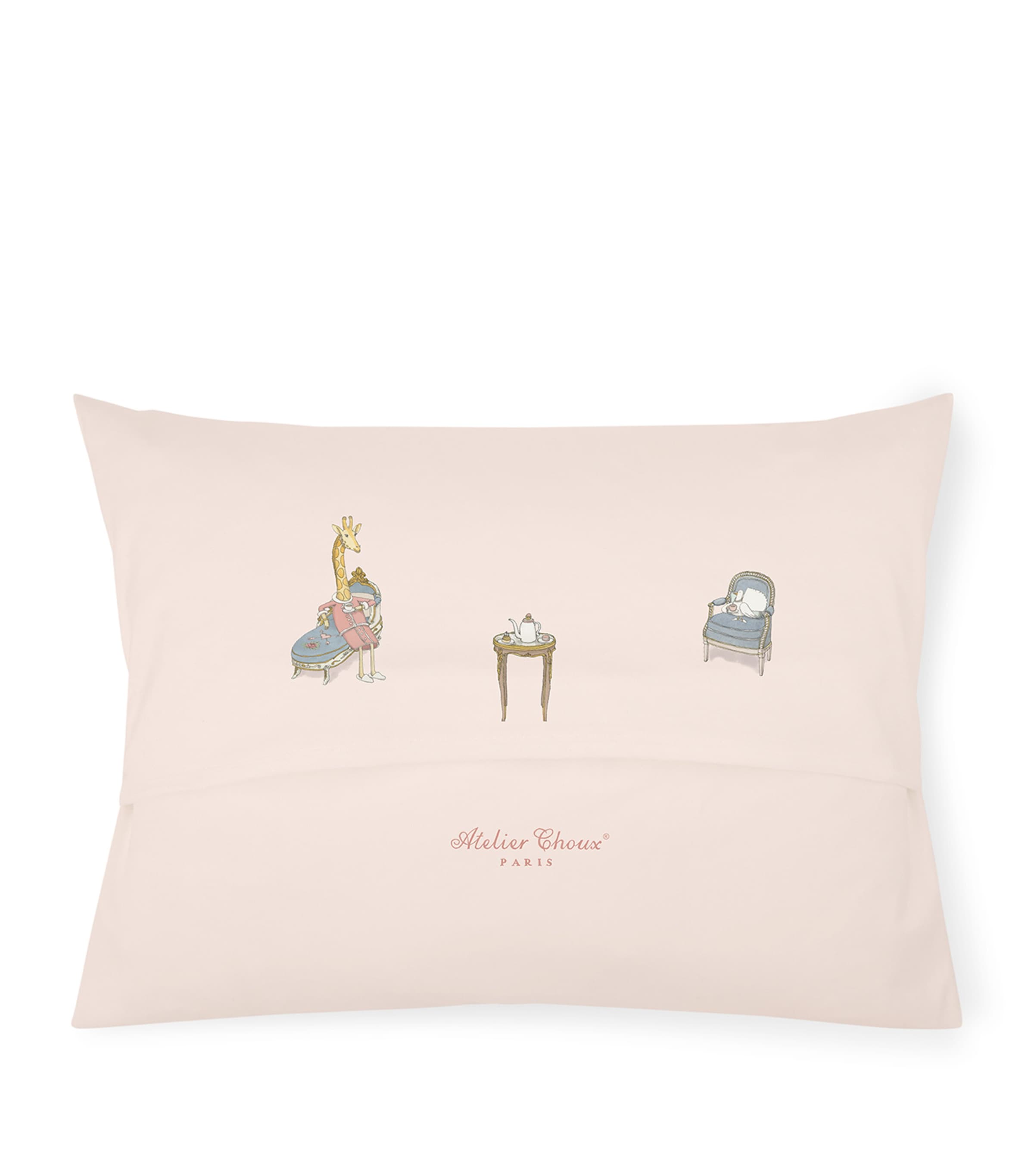 Atelier Choux satin French bedroom cushion - British product