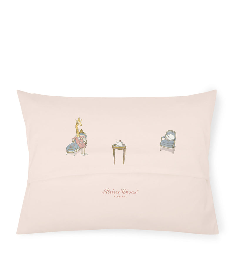 Atelier Choux satin French bedroom cushion - British product
