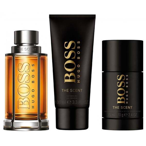 Hugo Boss The Scent gift set 100ml EDT - British product