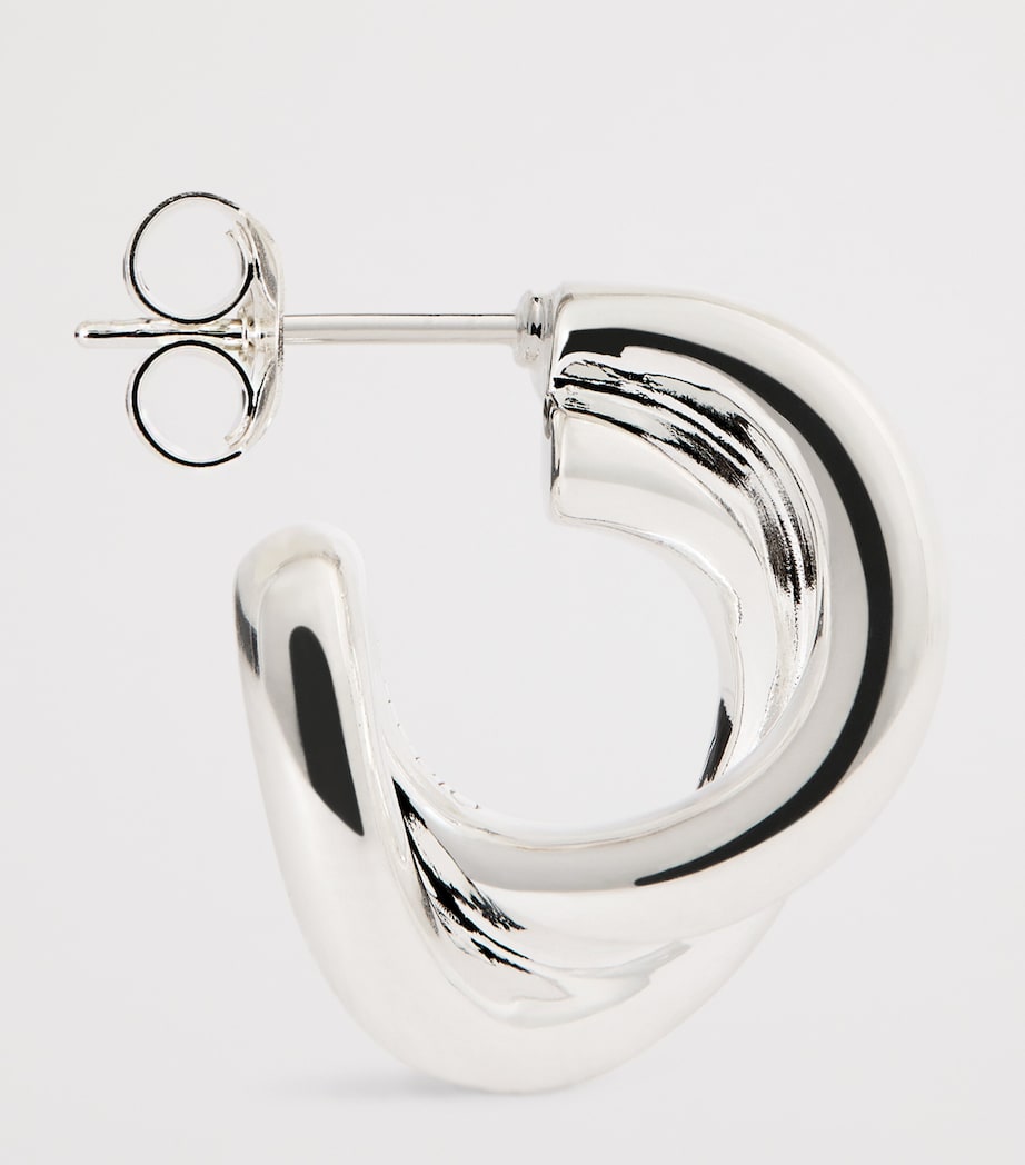 LIÉ STUDIO Diana hoop earrings 1.5cm, imported from the UK