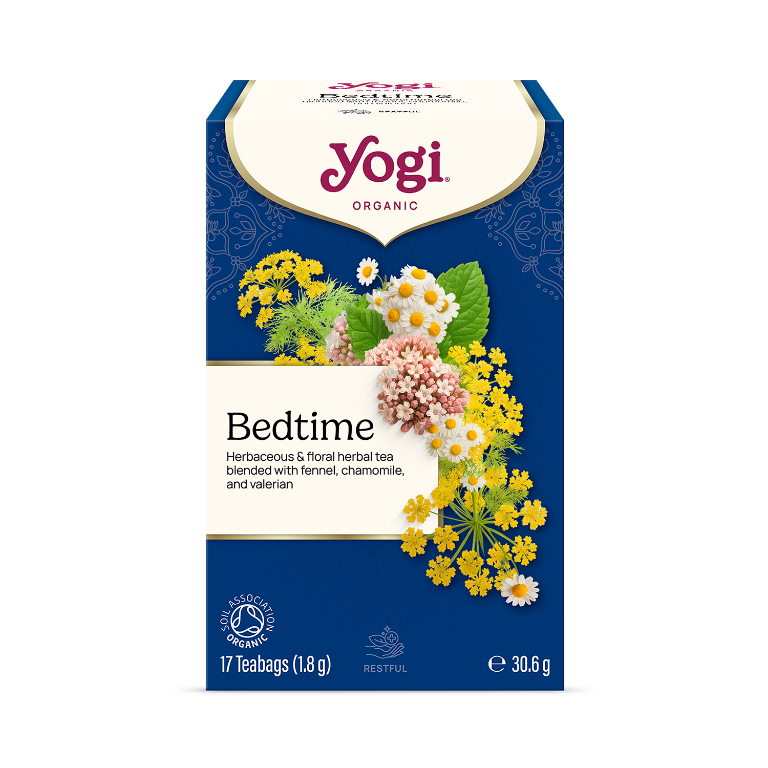 Yogi Tea Bedtime Tea Organic 17 Tea Bags (British brand)
